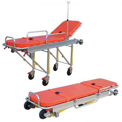 Transport-Fahrtrage - BES-HB070 - Besco Medical - manuell / höhenverstellbar / zusammenklappbar