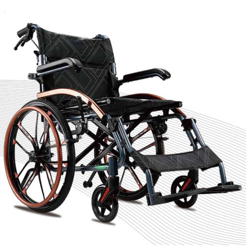 Manueller Rollstuhl - WL052 - Besco Medical - zur Nutzung im Freien / für den Innenbereich / zusammenklappbar