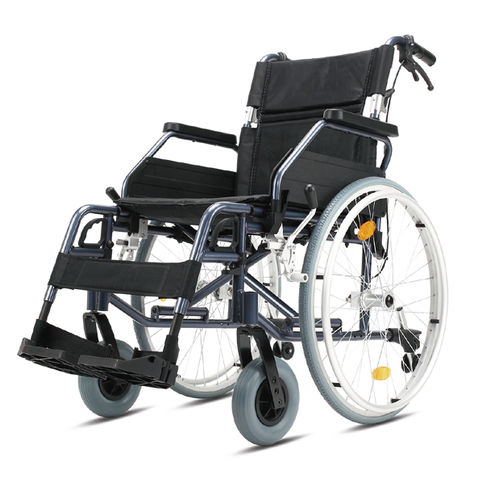 Manueller Rollstuhl - BES-WL053 - Besco Medical - zur Nutzung im Freien / zusammenklappbar / Aluminiumrahmen