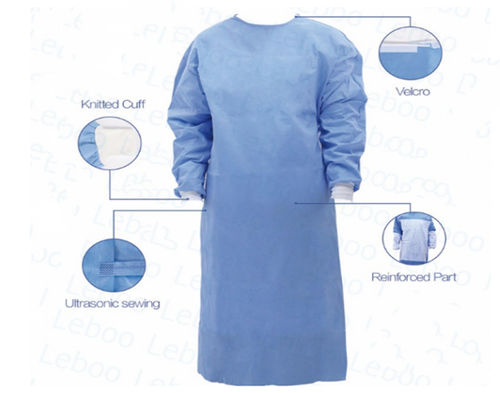 OP-Kittel / unisex - BES-SG01 - Besco Medical - aus Baumwolle / Einweg / Vlies