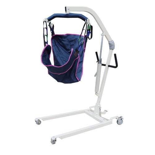Hydraulischer Patientenlifter - ML-11 - Besco Medical - auf Rollen / Notfall