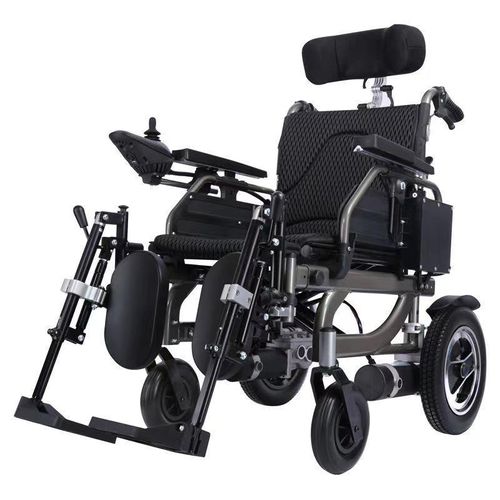 Elektrischer Rollstuhl - BES-WL800 - Besco Medical - zur Nutzung im Freien / für den Innenbereich / mit Fußstütze