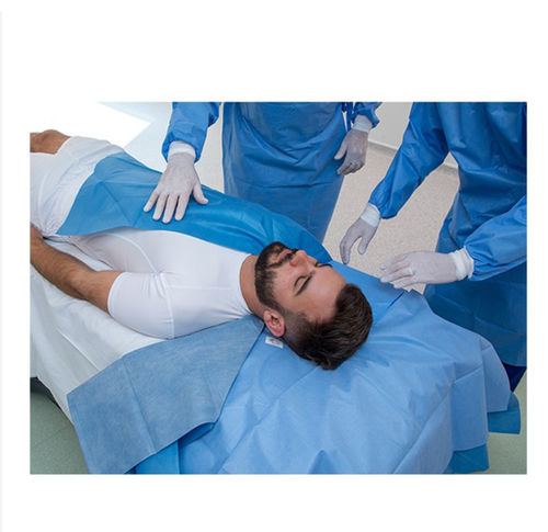 Medizinisches Set / Chirurgie - Besco Medical - mt feuchtem Reinigungstuch