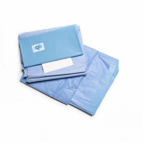 Medizinisches Set / Chirurgie - Besco Medical - mit Handschuh / mt feuchtem Reinigungstuch