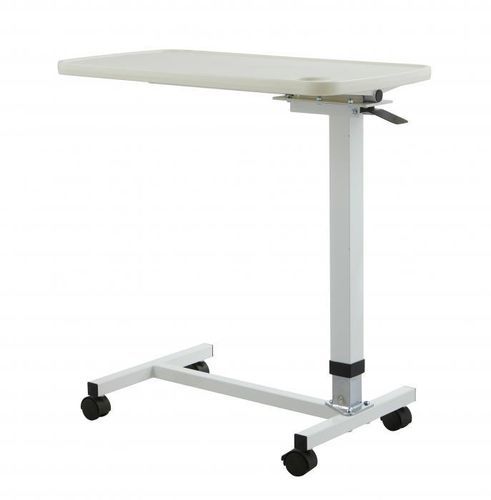 Höhenverstellbarer Betttisch - BES-PM018 - Besco Medical - auf Rollen / neigbar / pneumatisch