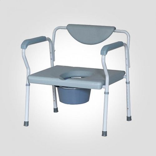 Garderobenstuhl für Übergewichtige - BES-BS095 - Besco Medical - mit Armlehnen / mit Eimer / zusammenklappbar