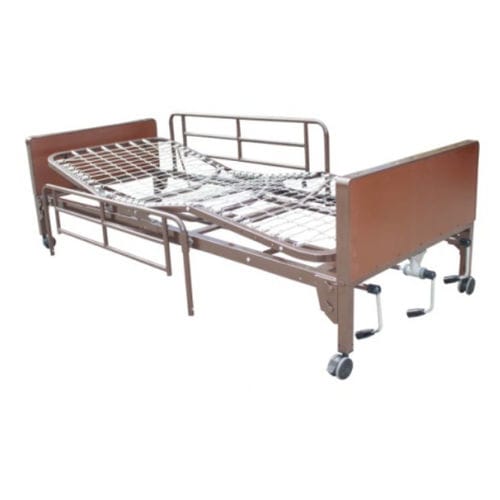 Pflegebett für häusliche Krankenpflege - BES-HB035 - Besco Medical - manuell / höhenverstellbar / neigbar