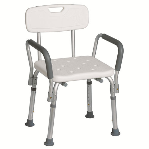 Duschstuhl mit Armlehnen - BES-BS026 - Besco Medical - höhenverstellbar