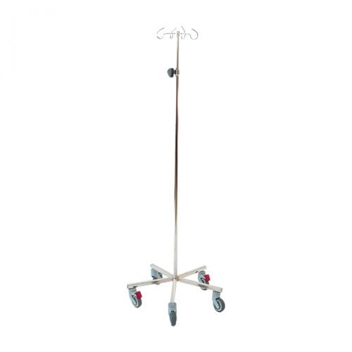 Infusionsständer auf Rollen - 400200 - TIMO - 4 Haken / teleskopisch / höhenverstellbarer