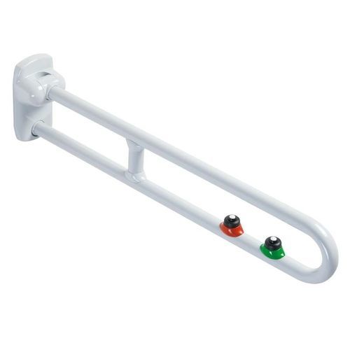 Haltebügel für Toilette - G27JCS38 - Ponte Giulio - wandmontiert / klappbar / mit Spülknopf