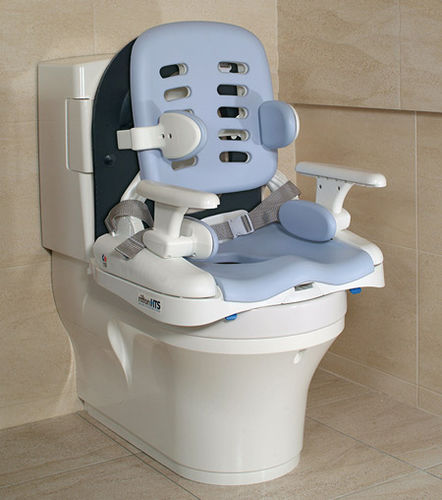 Toilettensitzerhöhung mit Armlehnen - Rifton - Total Hygiene - für Übergewichtige
