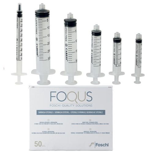 Polypropylen-Spritze - Foqus  - Foschi - für Veterinärmedizin / 1 ml / 10 ml