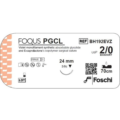 Resorbierbarer Nähfaden - Foqus PGCL  - Foschi - Allgemeinchirurgie / Veterinärchirurgie