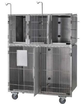 Tierkäfig / 5 Abteile - Foschi - Isolier / für Katzen / für Hunde