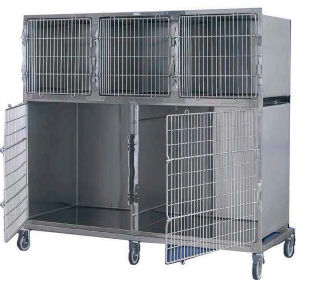 Tierkäfig / 5 Abteile - Foschi - Isolier / für Katzen / für Hunde