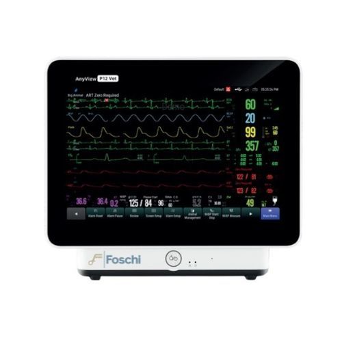 Tragbarer Multiparameter-Monitor - P12 Vet - Foschi - modular / EKG / RESP