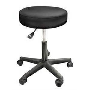 Hocker für Gesundheitseinrichtungen - I9332 - PHS Chiropractic - pneumatisch / auf Rollen / schwarz