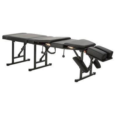 Mechanischer chiropraktische Behandlungsliege - Basic Pro - PHS Chiropractic - tragbar / mit Armstütze / mit Kopfstütze