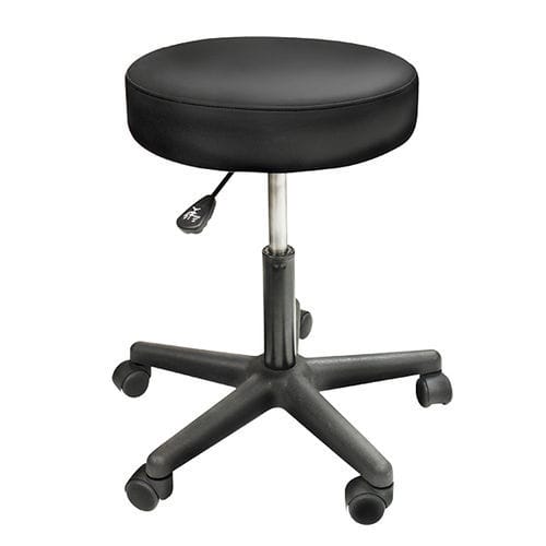 Hocker für Gesundheitseinrichtungen - RS  - PHS Medical - drehbar / pneumatisch / blau