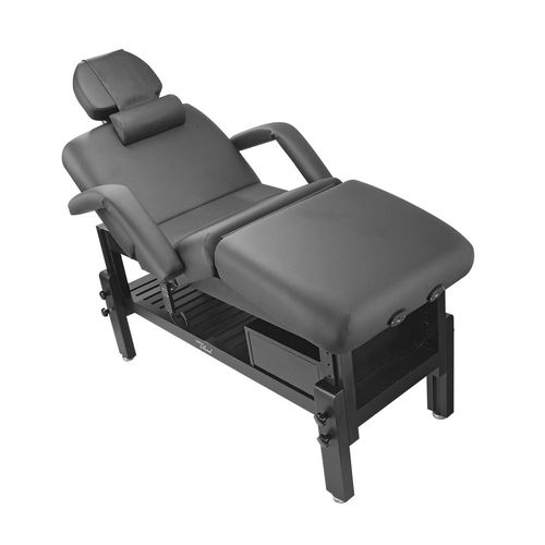 Elektrische Wellnessliege - Denali Elite  - ComfortSoul - mit Kopfstütze / mit höhenverstellbarer Rückenlehne / vierteilig