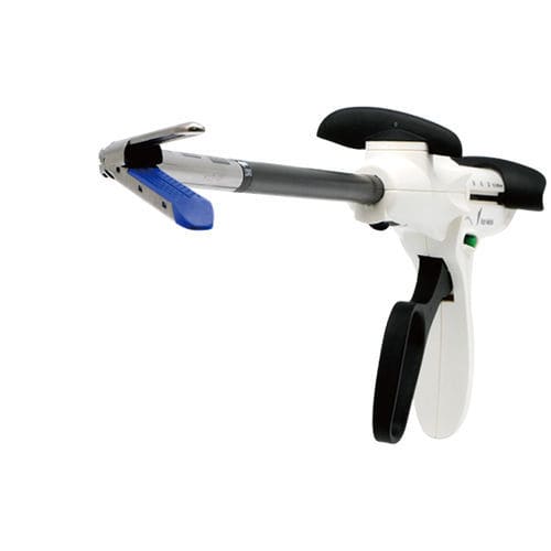 Lineares chirurgisches Klammergerät - PSEC series - Victor Medical Instruments - für laparoskopische Chirurgie / Einweg / Schneid