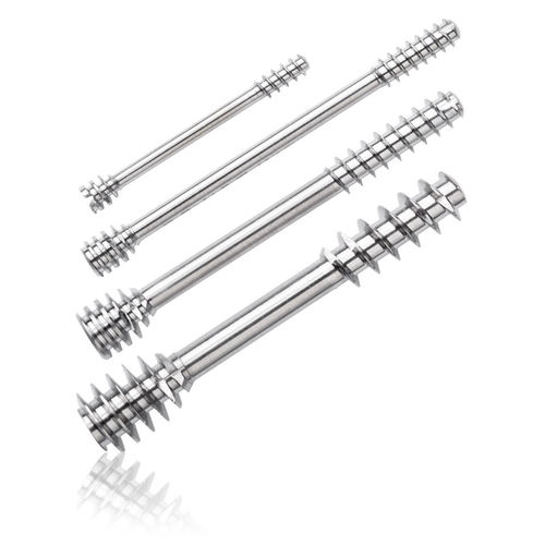 Knochen-Kompressionsschraube / Mehrzweck - CANULA™  - Groupe Lépine - kanüliert / ohne Kopf / Metall