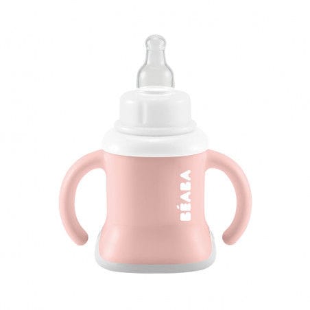 Sterilisierbarer Babyflasche - EVOLUCLIP - Béaba - Silikon / Polypropylen