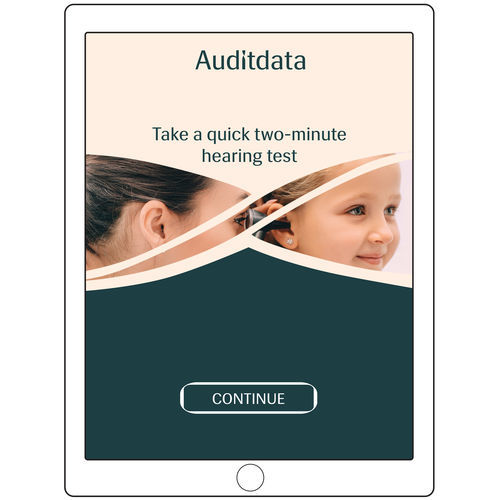 IOS-Applikation / Audiometrie - Auditdata - Auditdata - Sensor