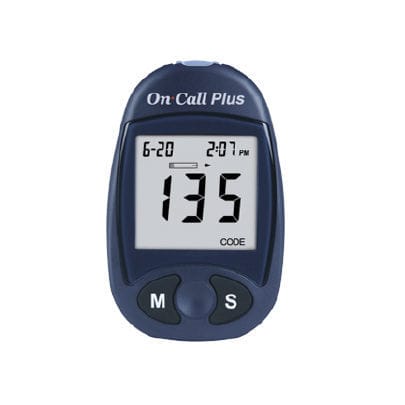 Hämatokrit-Blutzuckermessgerät - On Call® Plus - ACON DIABETES CARE - mit Stechhilfe