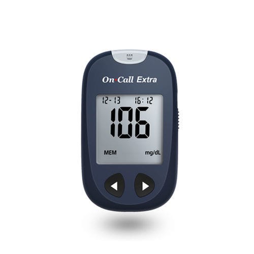 GOD-Blutzuckermessgerät - On Call® Extra - ACON DIABETES CARE - Hämatokrit / mit Stechhilfe