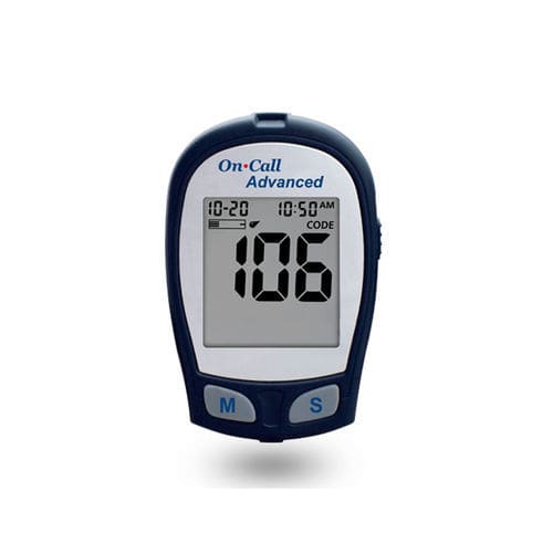 Hämatokrit-Blutzuckermessgerät - On Call® Advanced - ACON DIABETES CARE - mit Stechhilfe