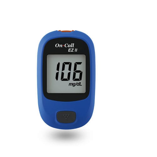 Hämatokrit-Blutzuckermessgerät - On Call® EZ II - ACON DIABETES CARE - mit Stechhilfe