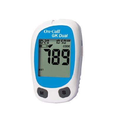 Hämatokrit-Blutzuckermessgerät - On Call® GK Dual - ACON DIABETES CARE - Ketonämie / mit Stechhilfe