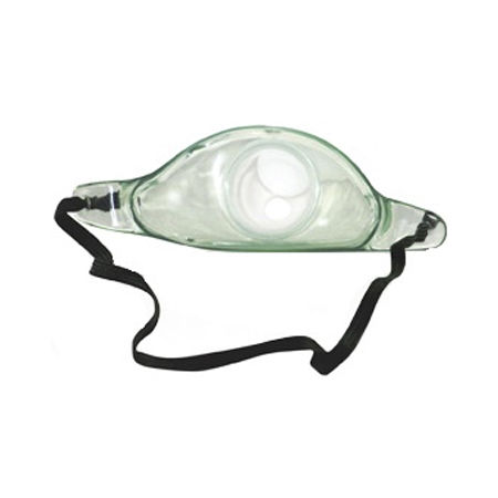 Tracheostoma-Maske / für Tracheotomie -  PN-1113 - JG Moriya - PVC / transparent / verstellbar