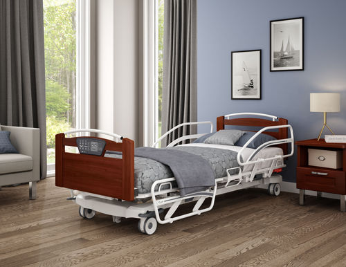 Bett für Langzeitpflege - ookcocoon - UMANO MEDICAL - medizinisch / Krankenhaus / elektrisch