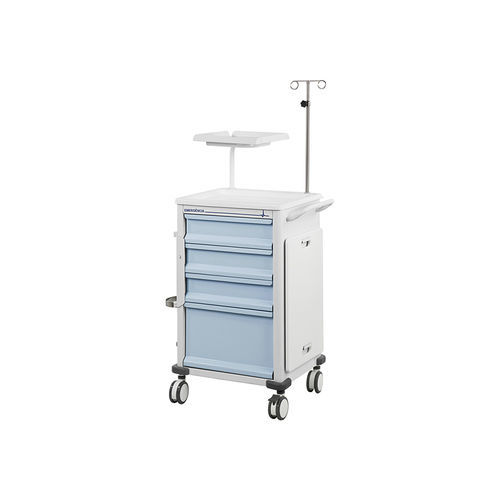 Notfallwagen - VLT-323 - Vallitech Móveis Hospitalares - Sauerstoff / für Defibrillator / Pflege