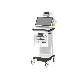 Computerwagen zur Medikamentenausgabe - AMiS-PRO - ALPHATRON MEDICAL GmbH - mit Schublade / höhenverstellbar / Akku