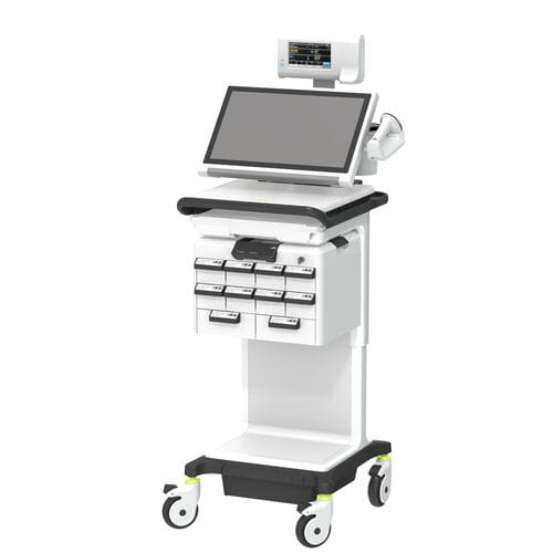 Medizinischer Wagen - ALPHATRON MEDICAL GmbH - Pflege / mit Schublade / für Humanmedizin