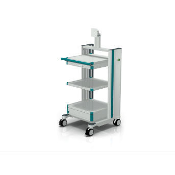 Medizinischer Wagen - classic - ALPHATRON MEDICAL GmbH - für medizinische Geräte / für Transport / mit Schublade