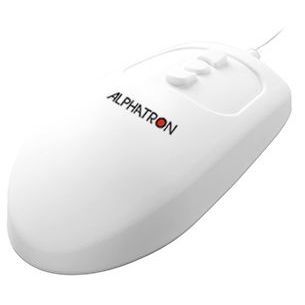 Medizinische Maus / USB - M&M - ALPHATRON MEDICAL GmbH - Silikon / ergonomisch