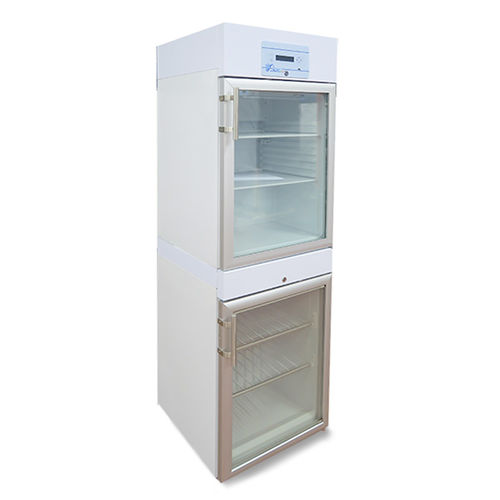 Laborkühlschrank - CBV400 - A.C.F. Italia srl - vertikal / mit 2 Türen / mit Glastür