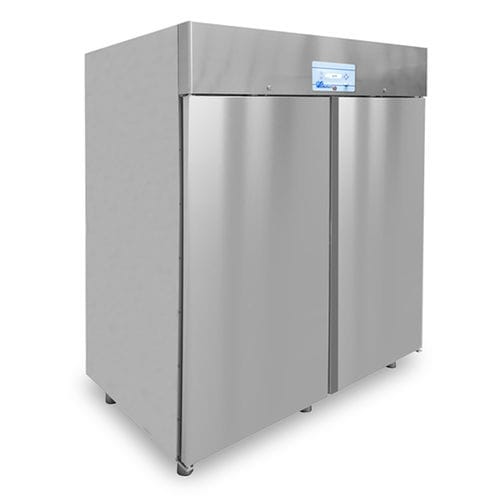 Laborkühlschrank - MLKN 1400 - A.C.F. Italia srl - vertikal / mit 2 Türen / Edelstahl