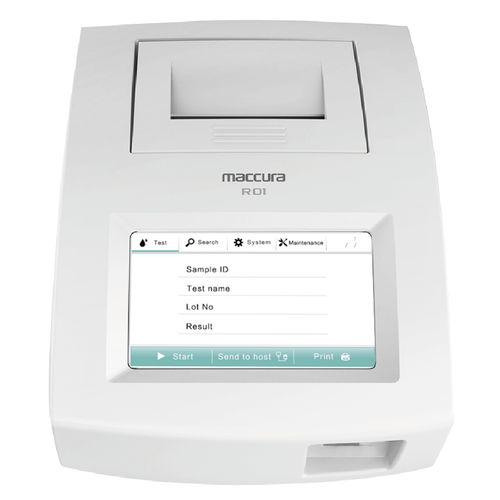 Automatischer Immunoassay-Analysator - R 01 - Maccura Biotechnology Co., Ltd. - für klinische Diagnose / Fluoreszenz / Tisch