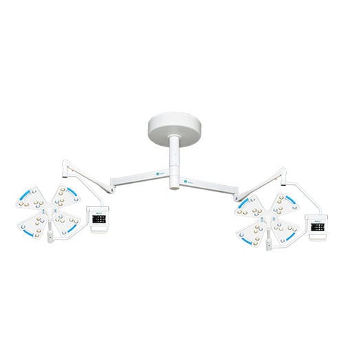 LED-Chirurgielampe - iLUX 10 10 - XcelLance Medical Technologies - OP / mit 2 Armen
