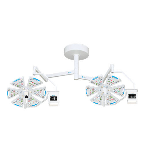 LED-Chirurgielampe - iLUX 40 40 - XcelLance Medical Technologies - mit 2 Armen / mit Videokamera