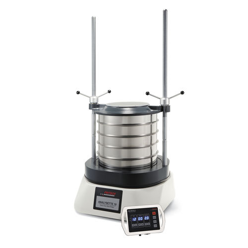 Analysen-Siebmaschine / Vibration - ANALYSETTE 18  - Fritsch - bodenstehend / für Proben / für die Pharmaindustrie