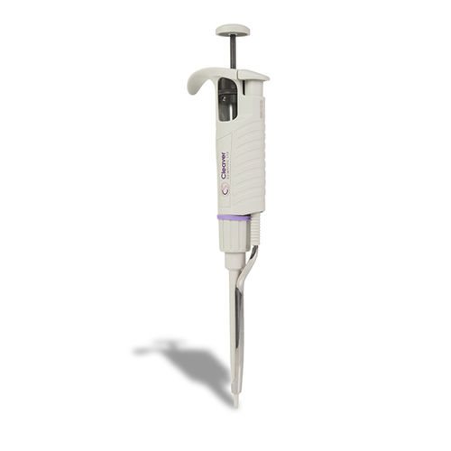 Mechanische Mikropipette - OmniPETTE  - Cleaver Scientific - Einkanal / variables Volumen / mit Auswerfer