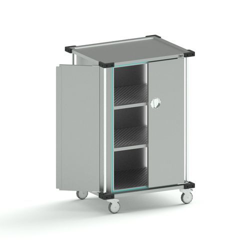 Medizinischer Wagen - PLUSHINE - TBT Medical - Sterilisation / Transfer / für Instrumente