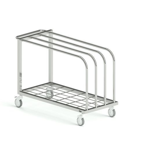 Medizinischer Wagen - PLUSHINE series  - TBT Medical - für Kliniken / Sterilisation / für Papierspender