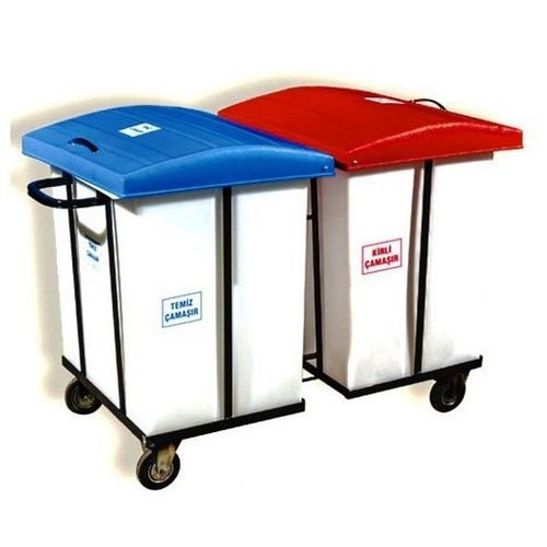 Wäscherei-Sackhalterwagen - PLUSHINE series   - TBT Medical